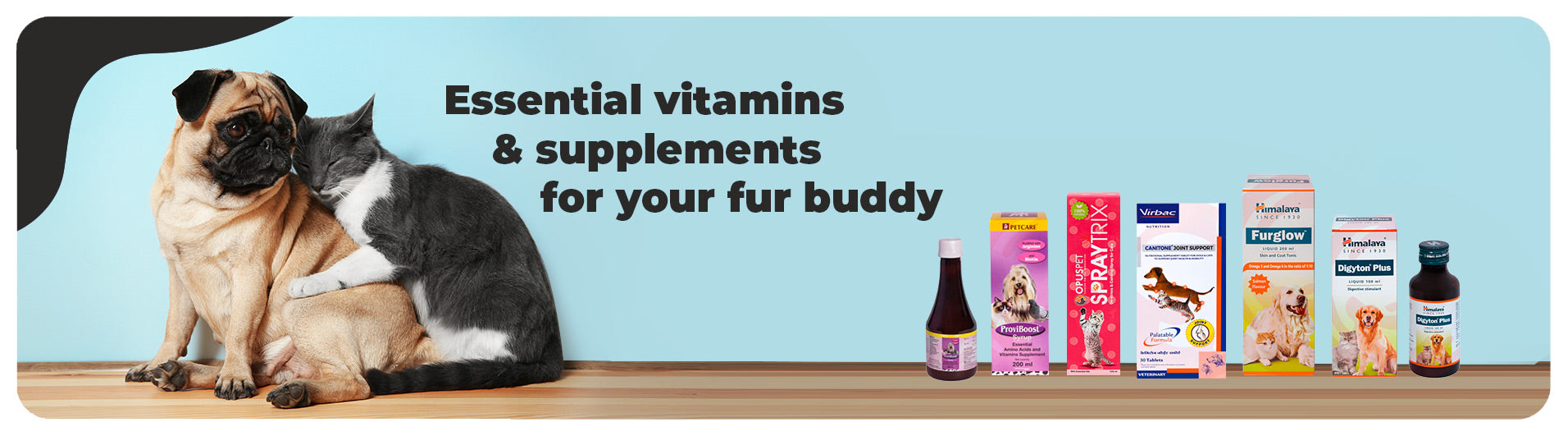 Pet on sale supplements online