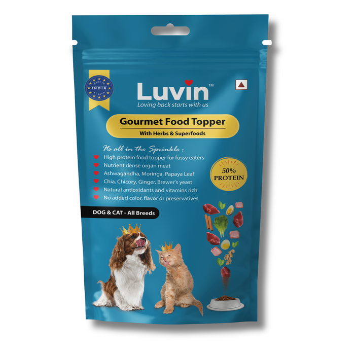 Luvin Herbal Gourmet Food Topper for Dogs & Cats - 120g