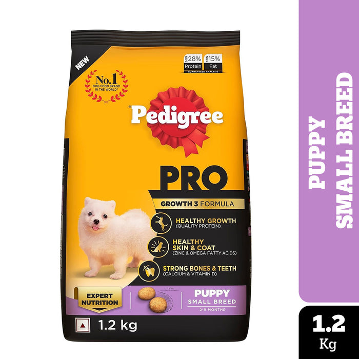 Pedigree PRO Dry Dog Food - Puppy Small Breed (2-9 months)