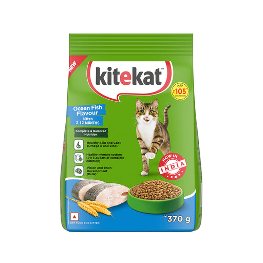 Kitekat Kitten Dry Cat Food Ocean Fish Flavour