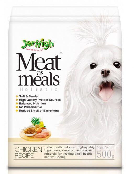 Jerhigh Meat As Meals Chicken Recipe Soft Dog Food 500 gm