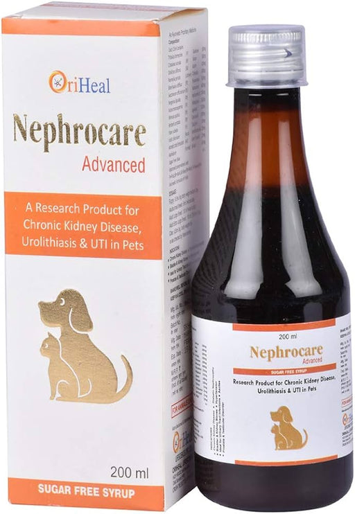 Alpicvet Nephrocare Advanced Syrup for Dogs and Cats - 200ml