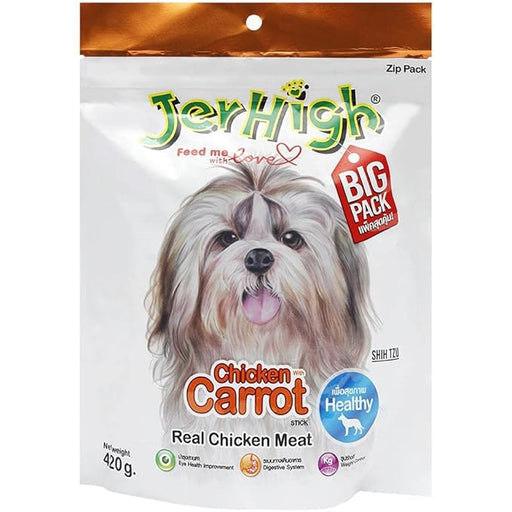 JerHigh Carrot Dog Meaty Treat - 420 gm