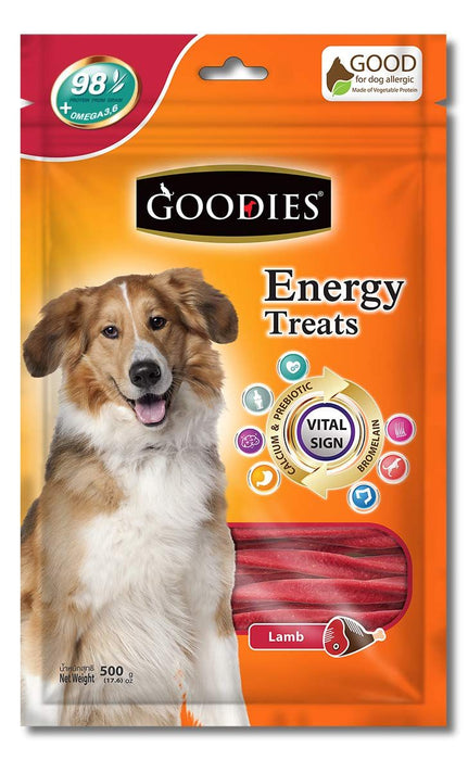 Goodies Energy Treats Lamb Flavour Dog Dental Treat - 125 gm