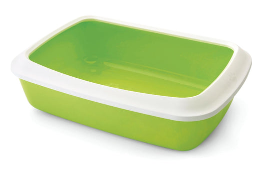 Savic Iriz Cat Litter Tray+Rim Nordic Green