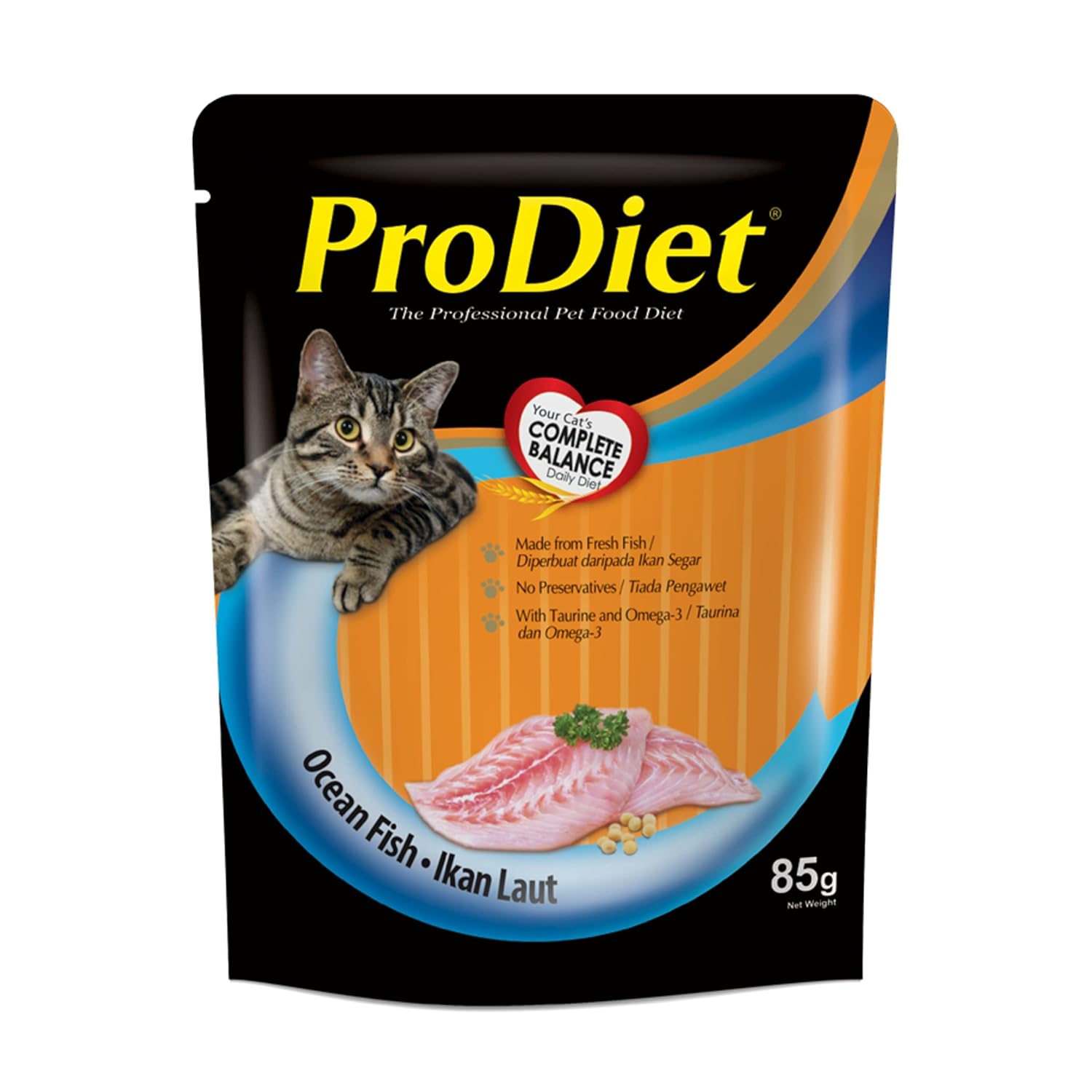 ProDiet Ocean Fish Wet Cat Food - 85 gm