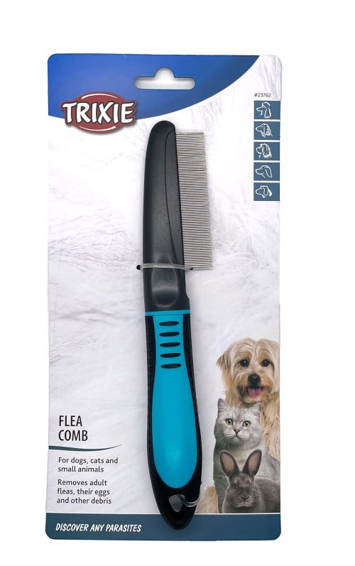 Trixie Flea and Dust Comb For Dog/Cat - 21 cm