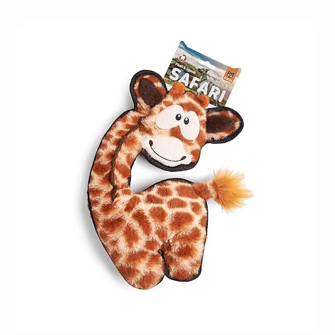 Fofo Safari Line- Giraffe Plush Dog Toy