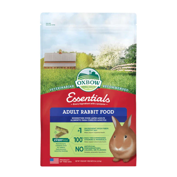 Oxbow Essentials Adult Rabbit Food 2.25 Kg