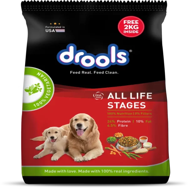 Buy Drools Dry Dog Food 100 Vegetarian at Lowest Prices Petsy