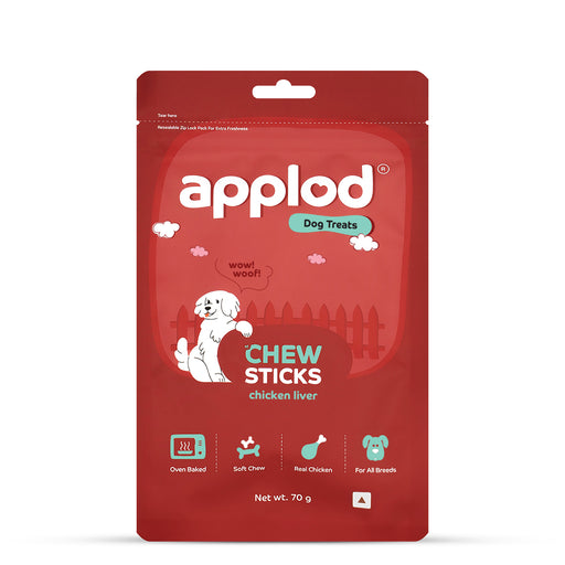 Applod Soft Chicken Liver Chew Sticks - 70 gm