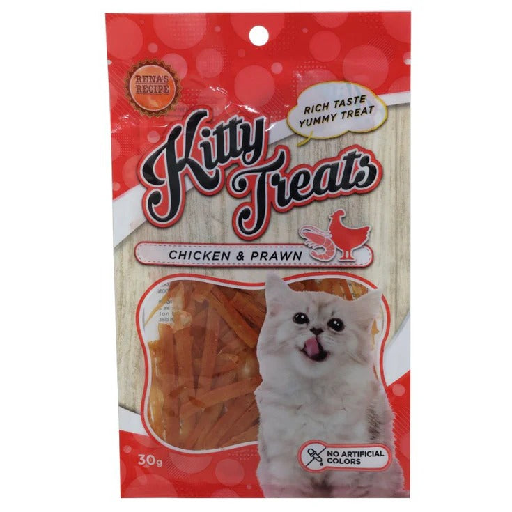 Kitty Treats Chicken With Shrimp Flavour, 30G