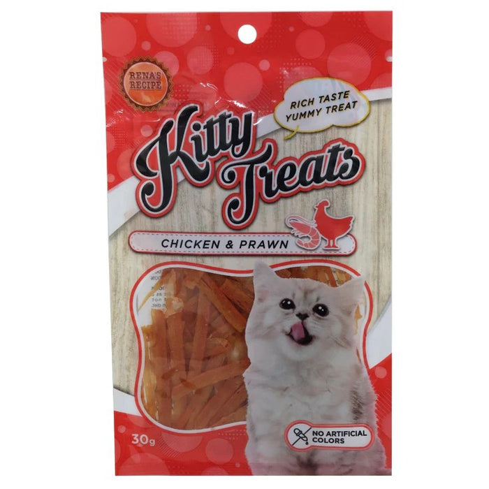 Kitty Treats Chicken With Shrimp Flavour, 30G