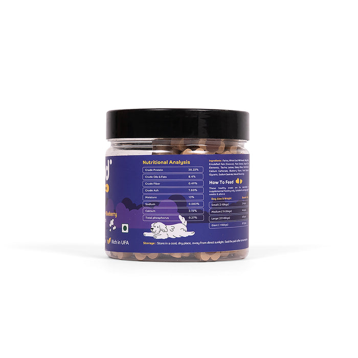 Applod Goatmilk & Blueberry Dog Treat – 220g