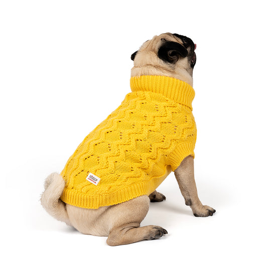 ZL Winterized Buttercup Cable Knit Sweater