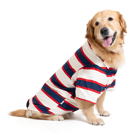 ZL Classic Sailor Stripe Dog Shirt For Dog Days