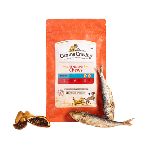 Canine Craving Dog Treats - Fish Chew - Sardine (70g)