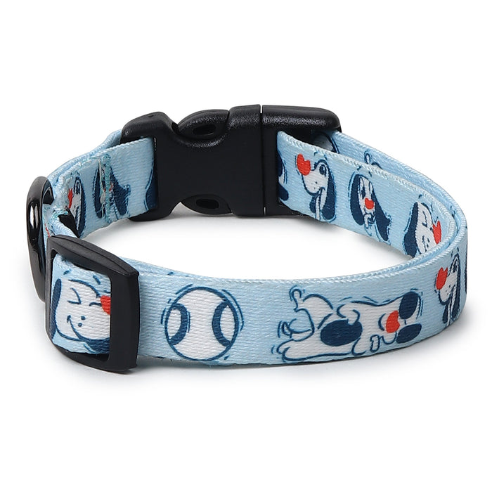 Zigly Doodle Dog Collar - Blue