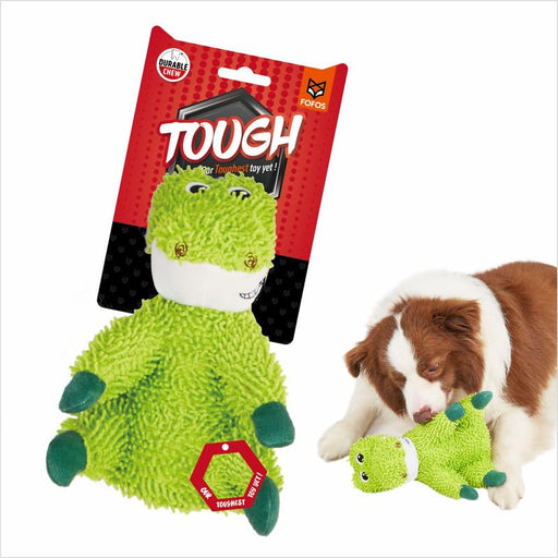 FOFOS Tough Dog Toy Alligator