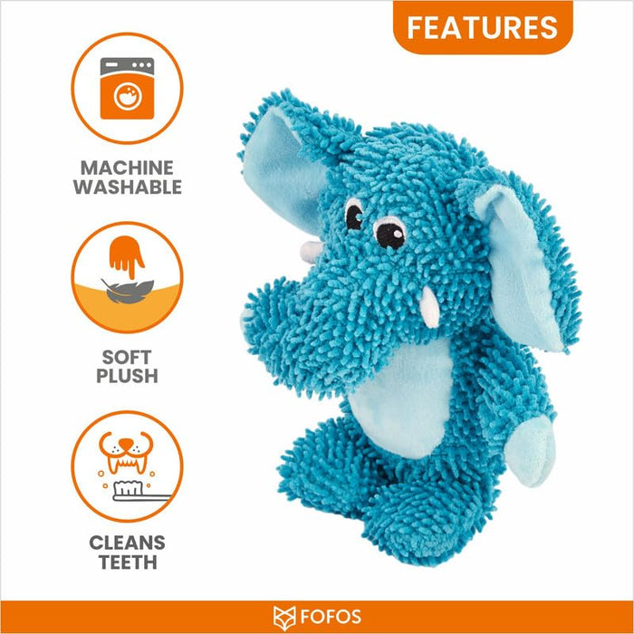 FOFOS Tough Dog Toy Elephant