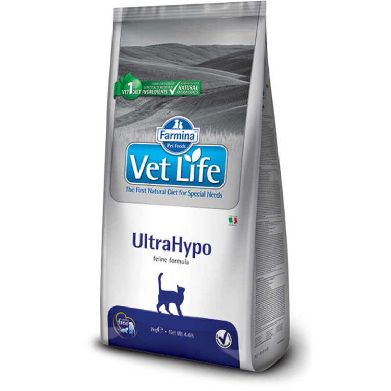 Vet Life Natural Diet Cat Ultrahypo - 2Kg