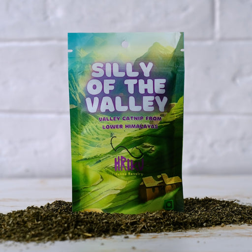 HRIKU Silly of The Valley - Naturally Grown Himalayan Catnip Treat for Cats