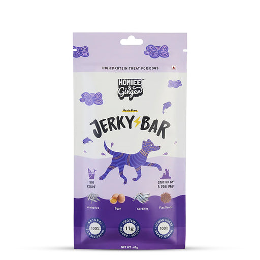 Homiee & Ginger Fish Recipe Jerky Bar 45 gm