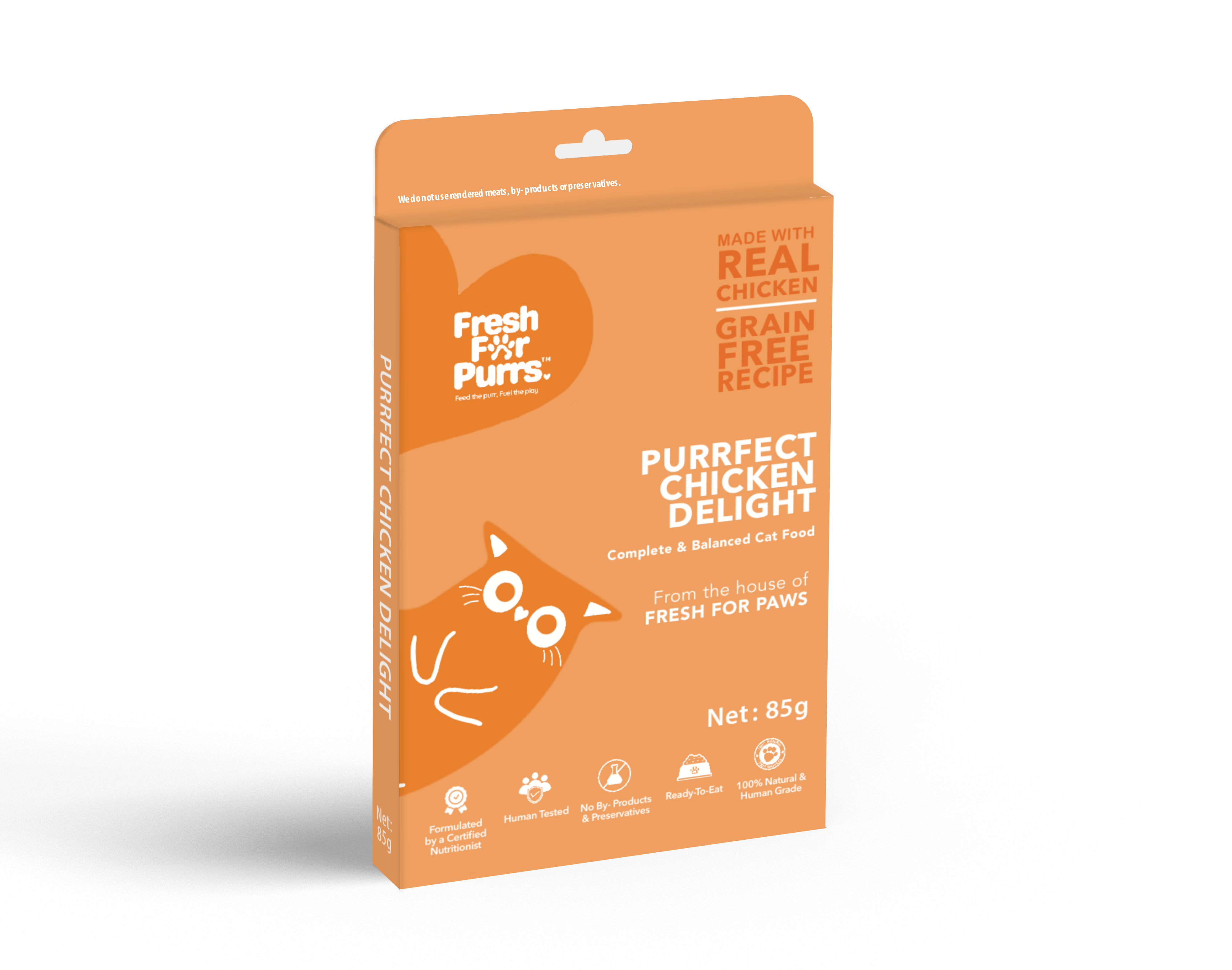 Fresh For Purrs Purrfect Chicken Delight Cat Food 85 gm