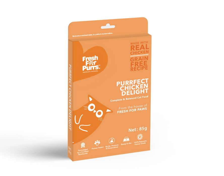 Fresh For Purrs Purrfect Chicken Delight Cat Food 85 gm