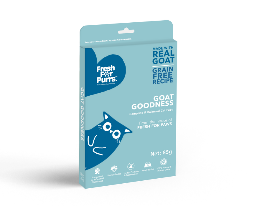 Fresh For Purrs Goat Goodness Cat Food 85 gm