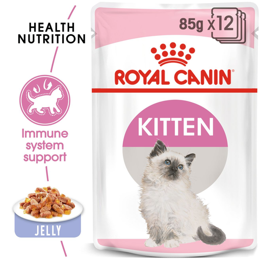 Royal Canin Kitten Jelly Wet Cat Food (85g x 12 Pouches)