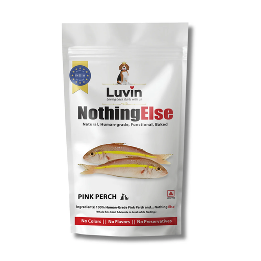 Luvin Nothing Else Pink Perch Treats for Dogs & Cats-70g