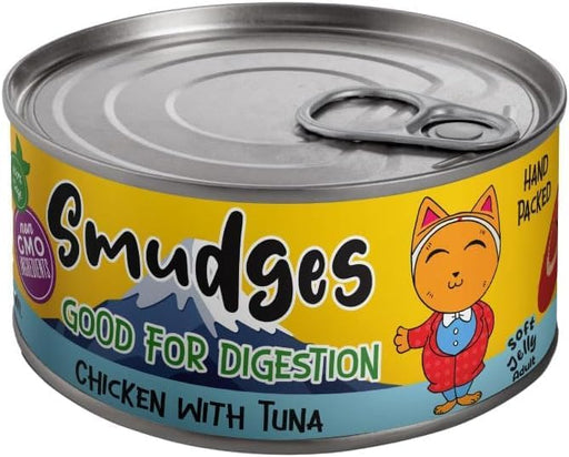 Smudges Adult Cat Chicken Flakes With Tuna In Soft Jelly - 80 gm