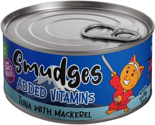 Smudges Adult Cat Tuna with White Fish in Gravy - 80 gm