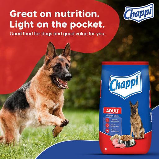 Chappi Adult Dry Dog Food - Chicken and Rice-7 kg