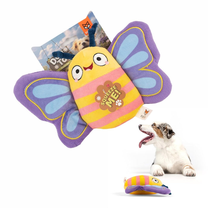 Fofos Garden Butterfly Dog Toy