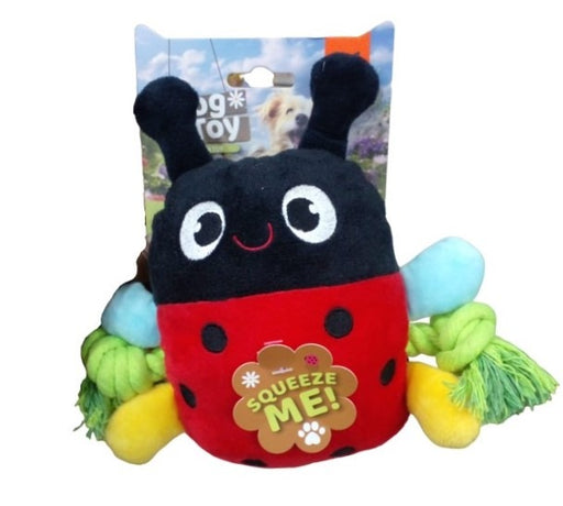 Fofos Garden Ladybug Dog Toy