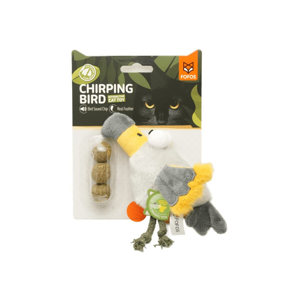 Fofos Eagle With Catnip Balls Interactive Cat Toy