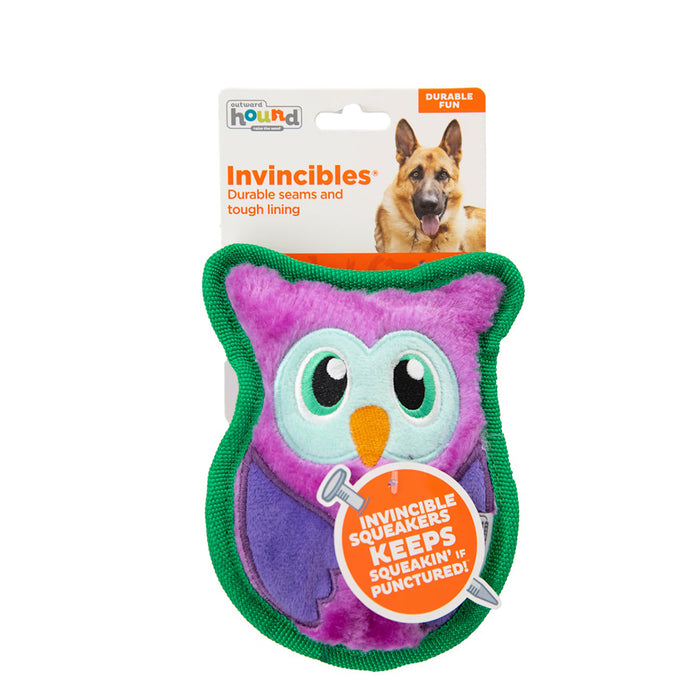 Outward Hound Invincibles Owl Purple X-Small