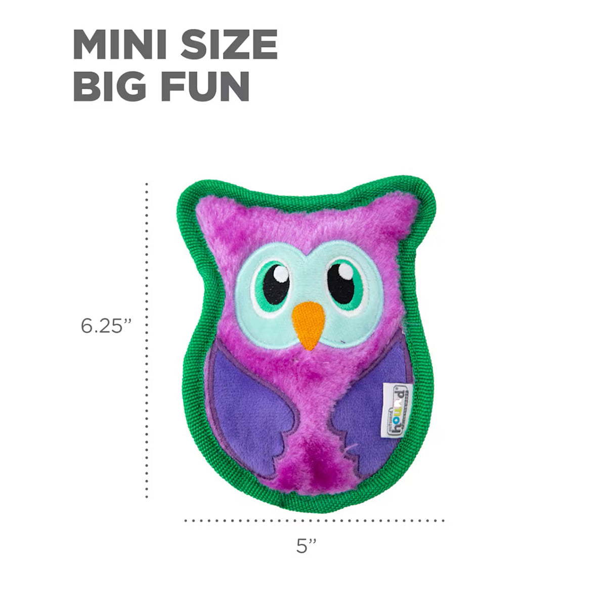 Outward Hound Invincibles Owl Purple X-Small