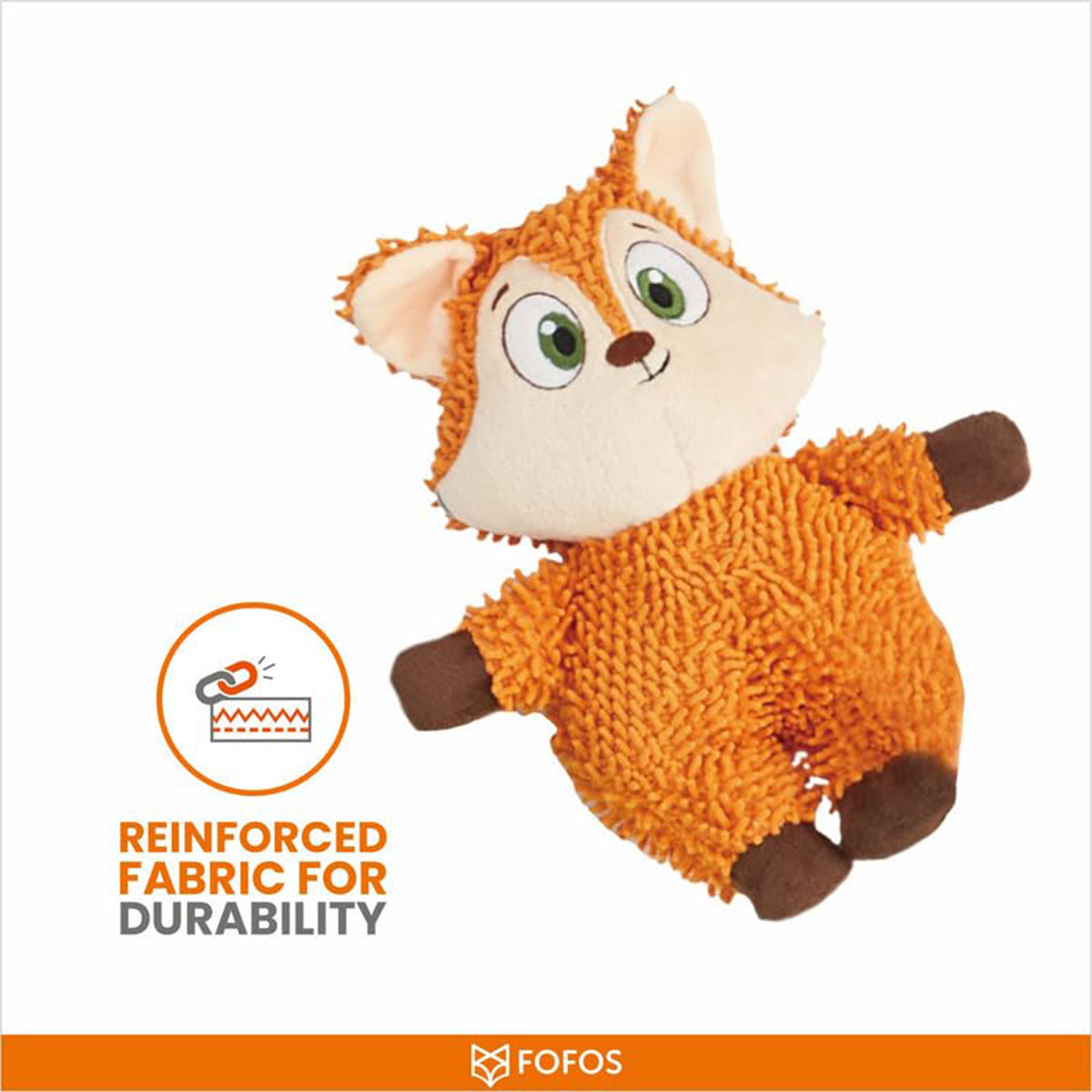 FOFOS Tough Dog Toy Fox