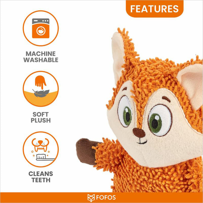 FOFOS Tough Dog Toy Fox