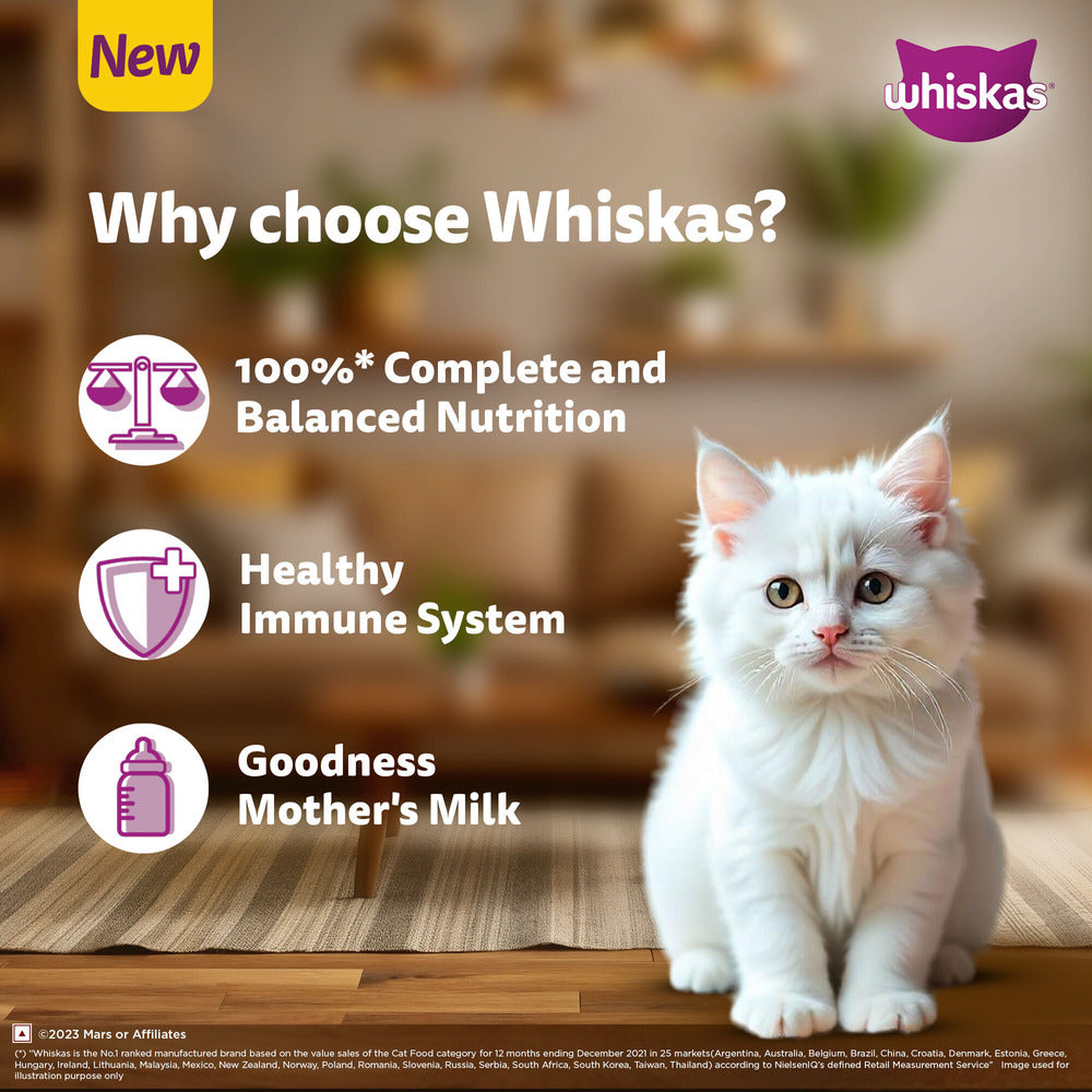 Whiskas Persian (2-12 Months) Kitten Dry Cat Food