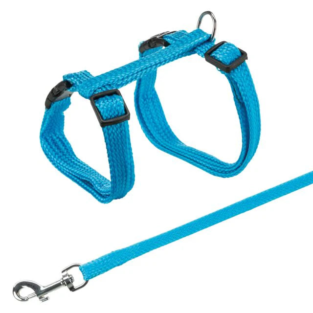 Trixie Cat Harness With Leash - Various Colours