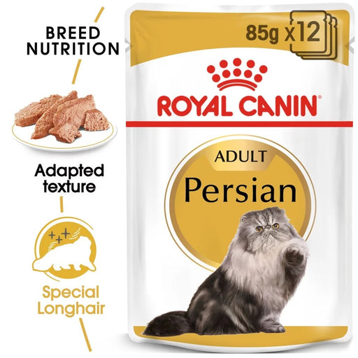 Royal Canin Persian Adult Wet Cat Food (85g x 12 Loaf Pouches)