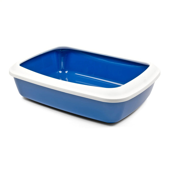 Savic Iriz Cat Litter Tray+Rim Nordic Blue 17 Inches