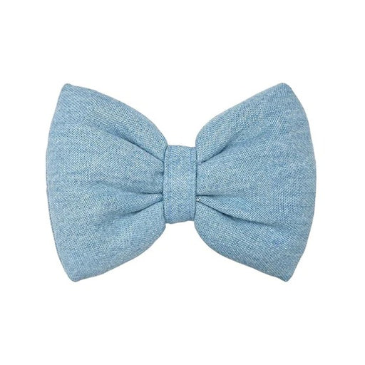 Mutt Of Course Light Denim Bow Tie