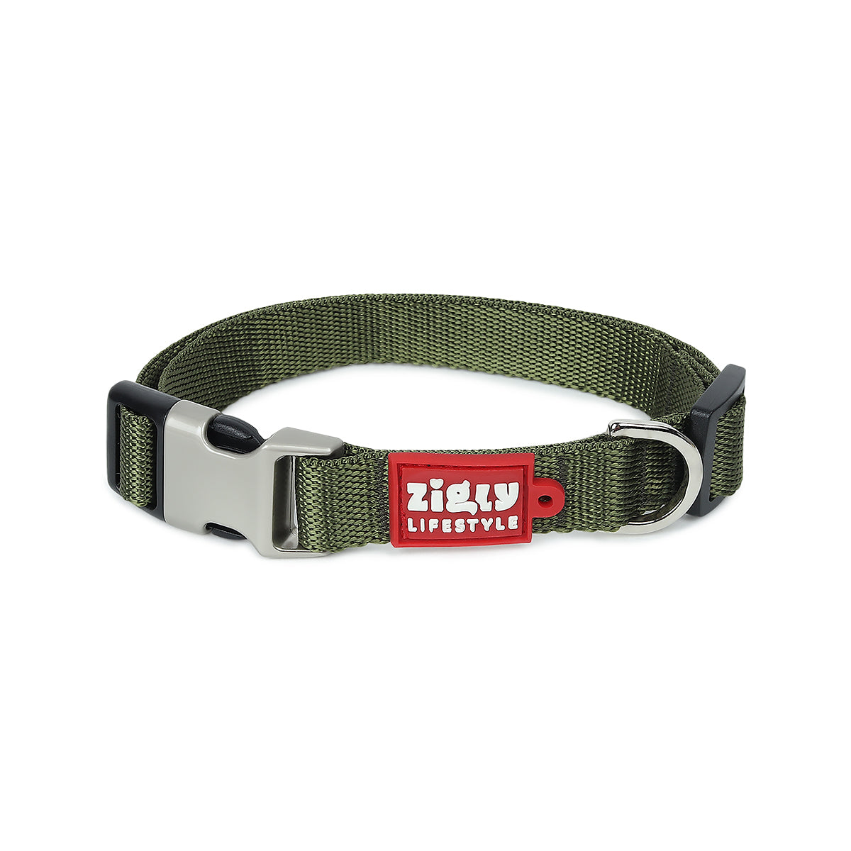 ZL Classic Collar Olive Green Small