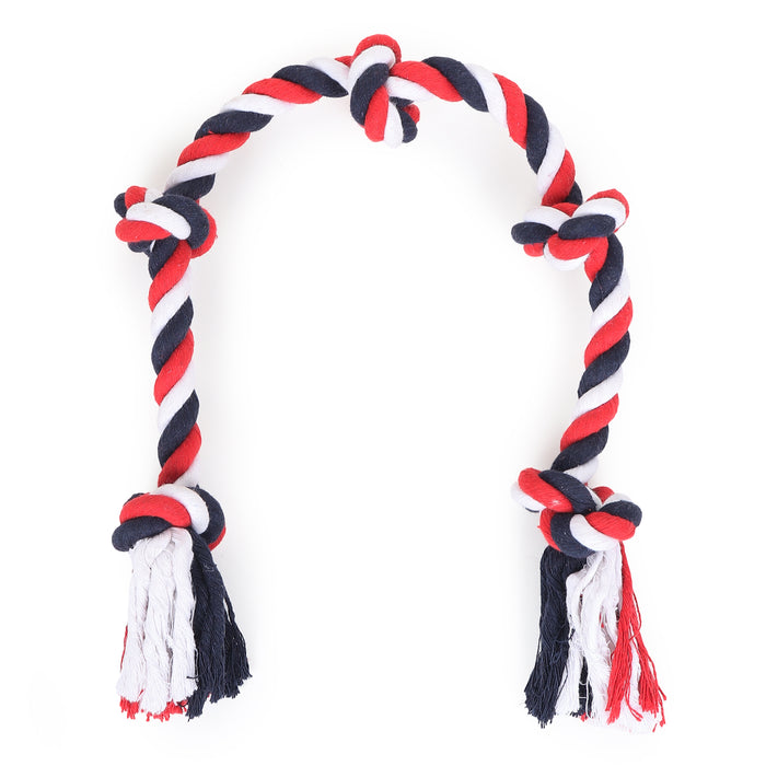 ZL Cotton Five Knot Rope Toy  - Large