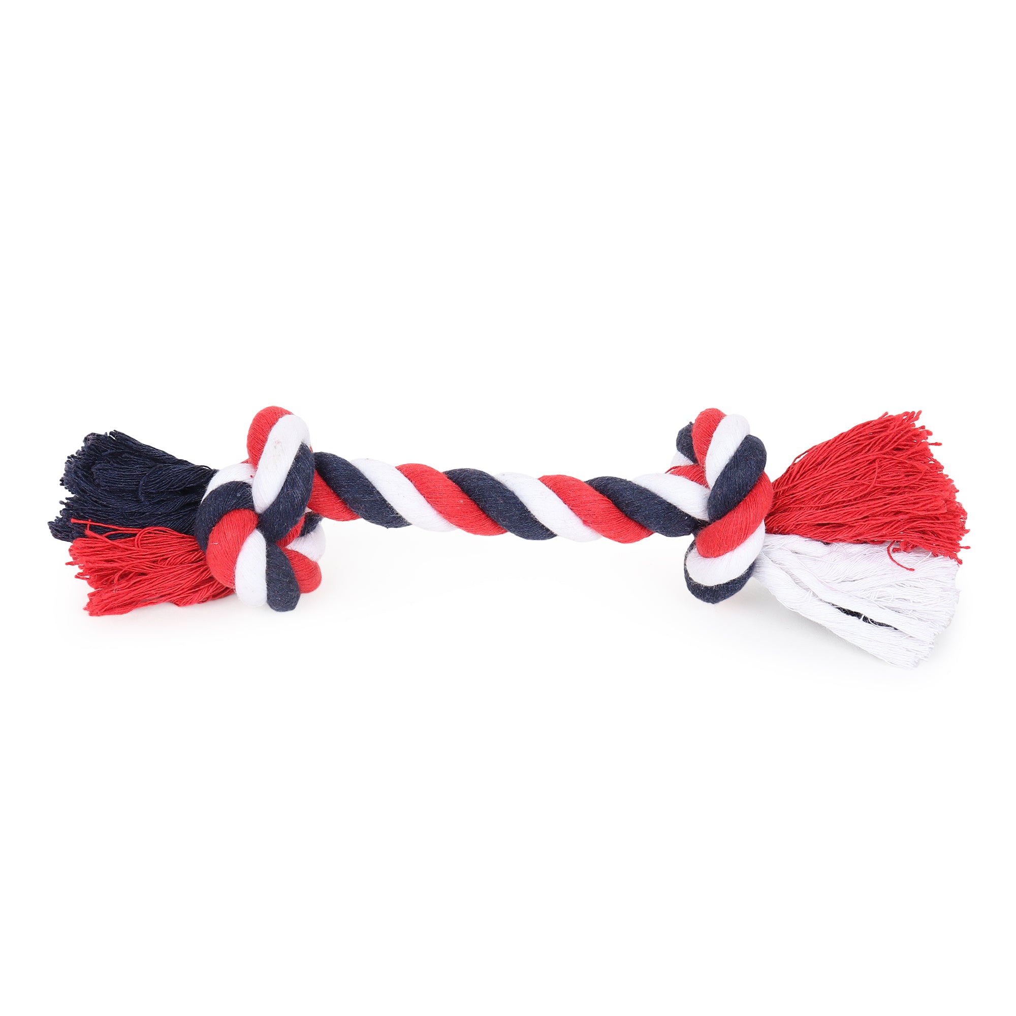 ZL Cotton Two Knot Rope Toy  -  Medium